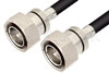 7/16 DIN Male to 7/16 DIN Male Cable Using RG214 Coax, RoHS