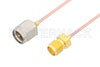 SMA Male to SMA Female Cable Using PE-047SR Coax