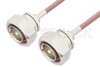 7/16 DIN Male to 7/16 DIN Male Cable Using RG142 Coax