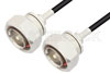 7/16 DIN Male to 7/16 DIN Male Cable Using RG223 Coax, RoHS