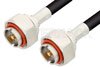 7/16 DIN Male to 7/16 DIN Male Cable Using RG213 Coax, RoHS