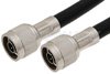N Male to N Male Cable Using PE-B405 Coax