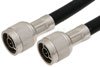 N Male to N Male Cable Using PE-B405 Coax