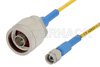 SMA Male to N Male Precision Cable 60 Inch Length Using 150 Series Coax, RoHS