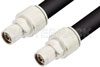 N Male to N Male Cable Using RG218 Coax, RoHS