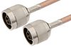 N Male to N Male Cable Using PE-P195 Coax
