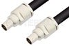75 Ohm BNC Female to 75 Ohm BNC Female Cable Using 75 Ohm RG11 Coax