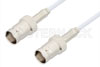 75 Ohm BNC Female to 75 Ohm BNC Female Cable Using 75 Ohm RG187 Coax