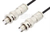 SHV Plug to SHV Plug Cable Using RG174 Coax, RoHS
