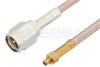 SMA Male to MMCX Plug Cable Using RG316 Coax, RoHS