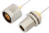 N Male to N Female Bulkhead Cable Using PE-SR047AL Coax