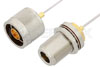 N Male to N Female Bulkhead Cable Using PE-SR047AL Coax