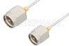 SMA Male to SMA Male Cable Using PE-SR047FL Coax