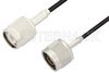 N Male to TNC Male Cable Using RG174 Coax