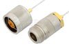 N Male to N Female Cable Using PE-SR047FL Coax, RoHS