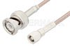 SMC Plug to BNC Male Cable Using RG316-DS Coax