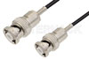 MHV Male to MHV Male Cable Using RG174 Coax