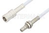 SMB Plug to SMB Jack Bulkhead Cable Using RG188-DS Coax