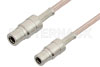 75 Ohm Mini SMB Plug to 75 Ohm Mini SMB Plug Cable Using 75 Ohm RG179 Coax, RoHS