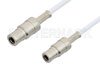 75 Ohm Mini SMB Plug to 75 Ohm Mini SMB Plug Cable Using 75 Ohm RG187 Coax, RoHS