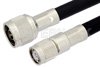 N Male to TNC Male Cable Using PE-C400 Coax
