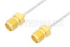 SMA Female to SMA Female Cable Using PE-SR047FL Coax