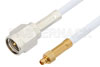 SMA Male to MMCX Plug Cable Using RG188 Coax, RoHS