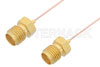 SMA Female to SMA Female Cable Using PE-020SR Coax