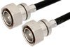 7/16 DIN Male to 7/16 DIN Male Cable Using RG8 Coax