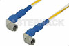SMA Male Right Angle to SMA Male Right Angle Precision Cable 36 Inch Length Using 150 Series Coax, RoHS