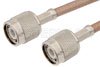 TNC Male to TNC Male Cable Using RG142 Coax, RoHS
