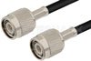 TNC Male to TNC Male Cable Using RG8X Coax