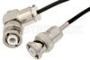 MHV Male to MHV Male Right Angle Cable Using RG174 Coax
