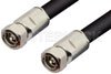 7/16 DIN Male to 7/16 DIN Male Cable Using RG218 Coax, RoHS