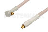 MC-Card Plug to MC-Card Plug Right Angle Cable Using RG316 Coax
