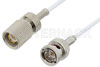 75 Ohm 1.6/5.6 Plug to 75 Ohm BNC Male Cable Using 75 Ohm RG187 Coax