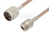N Male to N Female Cable Using RG400 Coax