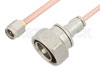 SMA Male to 7/16 DIN Male Cable Using RG402 Coax