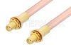 SMA Female Bulkhead to SMA Female Bulkhead Cable Using RG401 Coax