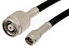 SMA Male to Reverse Polarity TNC Male Cable Using PE-C195 Coax