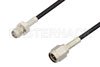 SMA Male to SMA Female Cable Using PE-C100-LSZH Coax