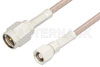 SMA Male to SMC Plug Cable Using RG316 Coax
