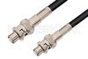 SHV Plug to SHV Plug Cable Using 75 Ohm RG59 Coax , LF Solder
