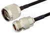 N Female to N Male Cable Using PE-SR402FLJ Coax