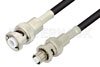 MHV Male to SHV Plug Cable Using RG58 Coax