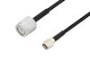 SMA Male to TNC Male Cable Using LMR-100 Coax with HeatShrink