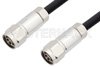 N Male to N Male Low PIM Cable Using 1/4 inch Superflexible Coax