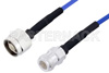 N Male to N Female LSZH Jacketed Low PIM Cable Using SR402FLJ Low PIM Coax with HeatShrink, RoHS