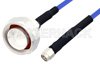 SMA Male to 7/16 DIN Male LSZH Jacketed Low PIM Cable Using SR402FLJ Low PIM Coax with HeatShrink, RoHS