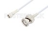 SMC Plug to BNC Male Cable Using RG188 Coax, LF Solder, RoHS